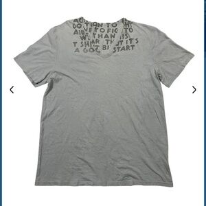 Gray Graphic Men's Maison Martin Margiela T-Shirt. Size L men’s.